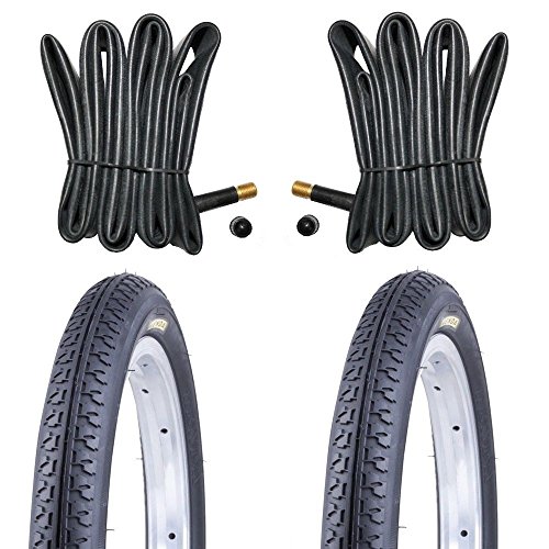 2x Kenda Fahrradreifen 14 Zoll Reifen 14x1.75 47-254 inkl. 2 x Schlauch mit AV