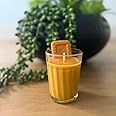 Chai Biscuit Scented Candle In Glass Jar, 10 x 15 Cm, Set Of 2