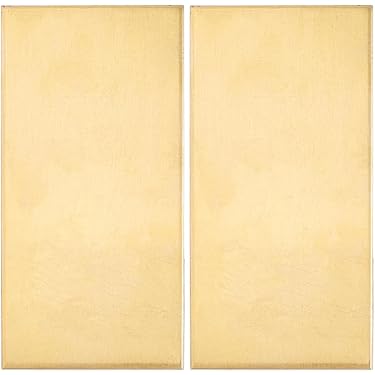 Lamiera Ottone 1mm Spessore 100x100 Mm - Piastra Per Modellismo/hobbistica