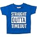 Straight Outta Timeout Tshirt Baby Toddler Kids Available in Sizes 0-6 Months to 14-15 Years Various Colours Available