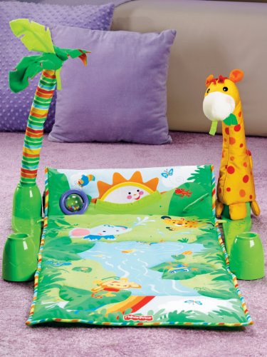 Imagen 4 de Fisher Price Rainforest 1-2-3 Musical Gym - juguetes musicales (Niño/niña, Multi)