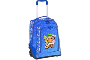 Maricart | Zaino Trolley Scuola Elementare per Bambini 34x25x52 cm con Ruote in Gomma Zainetto da Bambino o Bambina