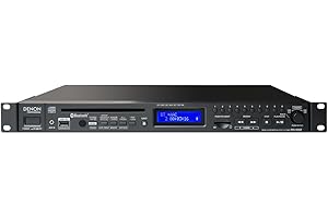 Denon Professional DN-300Z – Rackmount CD/Media Player With Playback Facilities For Bluetooth/USB/SD/Aux and an AM/FM Tuner