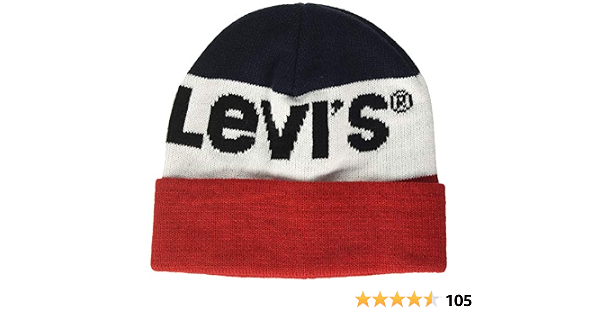 Levi's Sportswear Logo Beanie Cuffia, Blu (Navy Blue 17), Taglia Unica Uomo  : Amazon.it: Abbigliamento