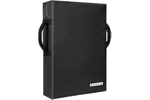 BOOSTEADY Football Blocking Pad Training Equipment Denser Softer Foam Kick Pads for Soccer, Basketball, Hockey, Lacrosse Tackle Dummy - 24"x16" Kick Shield Pad with Handles