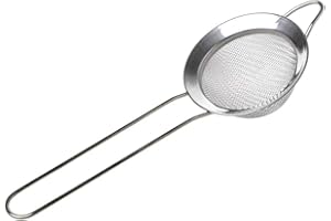 PULABO – Mini tamis professionnel, passoire à thé en acier inoxydable de qualité supérieure et pratique