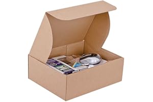 Propac Z-BOYF20147 Scatole Fustellate Avana, 20 x 14 x 7.5 cm, Set di 50 Pezzi