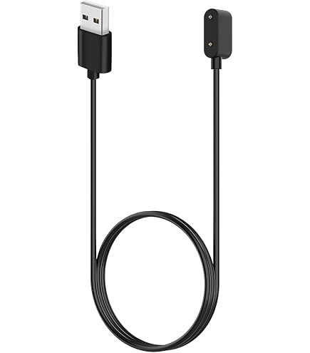 Vhbw Câble De Charge 100cm Station De Charge Pour Huawei Honor Band 4 Smartwatch Noir Câble De Données