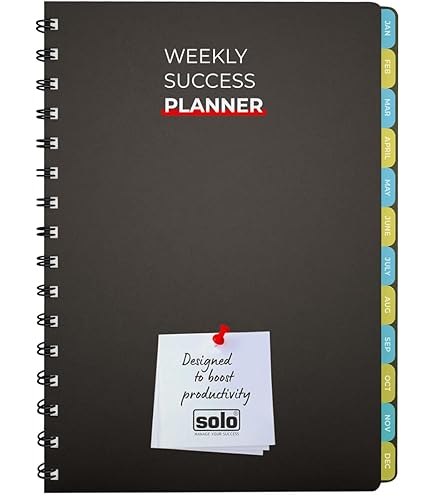 SOLO 2026 Weekly Success Planner – A5 Size | 126 Pages SOLO 2026 Weekly Success Planner – A5 Size | 126 Pages