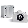 Techtonics SC16UU SCS16UU 16mm Metal Linear Bearing Block Unit For CNC