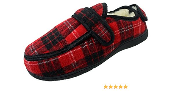 mens slippers 5e width