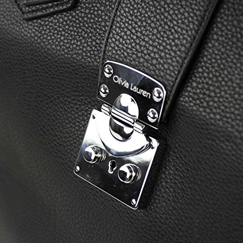 Olivia Lauren Damen Businesstrolley 2 Rollen Downtown black