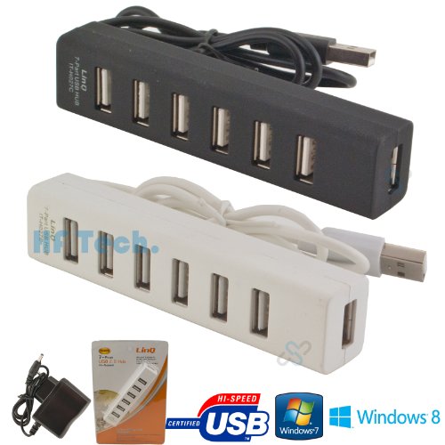 Flexiber USB-Hub 7-Port USB 7 Hub - 2