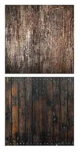 Backdrop Surfaces Flatlay Tabletop Photography Board of 24x24 INCHES, 6MM Thickness, 2 Sides Design for Jewellery, Food, Small Product Photography (BS-932 Windycoal, Bubbyblue)