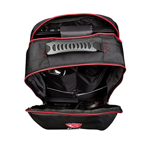 MSI Gaming Hecate Rucksack für 15–17 Laptop – Schwarz - 2