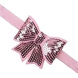 B-Comrade Baby Girls Kid Sequin Bowknot Headband Hairband