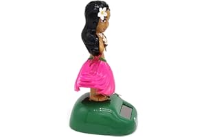 Figurine Solaire Dansante, Danseuse Hawaienne Voiture Qui Bouge, Jouet Voiture Solaire Balançoire Poupée Hawaiian Fille Danse Jouet, Figurine Hawaïenne Voiture Décoration De Voiture Solaire