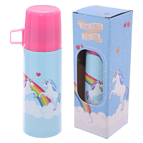 Preisvergleich Produktbild Generic Funky 350ml Flask - Fantasy Unicorn Design