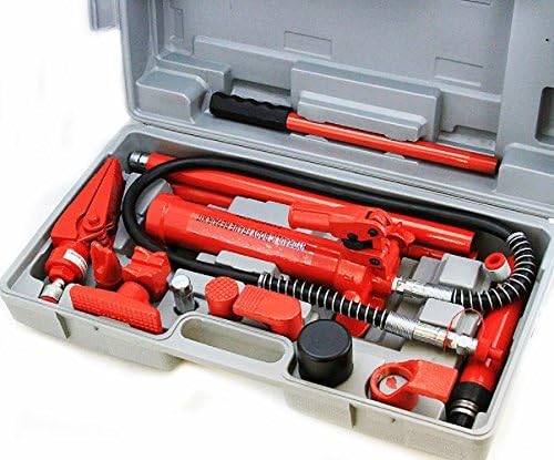 Hd 4 Ton Body Frame Repair Kit Hydraulic Spreader Ram 4 Ton Porta Power 4T Force by JDM Auto Lights