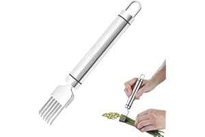 JIIMHTE Shred Silk The Knife, Couteau À Déchiqueter Les Oignons, Stainless Steel Chopped Green Onion Knife, Coupe Legumes Multifonctions, Decoupe Legumes Coupe Legume Pour Légumes Et Oignons
