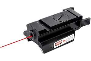 FESOITTY Mini Red DOT Mirino Mirino per Fucile ad Aria compressa Caccia Tattica 5mw Mirino con Binario 20mm Weaver Picatinny