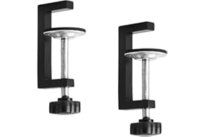 WANGCHAOJIU Morsetto a C, 4 PzMorsetti a G con Vite Grandi, Morsetti da Tavolo per Legno, Morsetti da Falegname a G, Morsetto da Tavolo da Lavoro per Cassetti Saldatura Montaggio su Scrivania (15-57 mm)