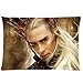 Hot Sale Custom Thranduil Lee Pace Zippered Pillow Case 20x30 (Twin Sides Print)