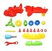 YIXIN Set of 2 Take-a-part Airplane Helicopter Disassembly Assembly Toys for Child Intelligence Development