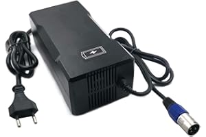 YZPOWER 48V 4A Chargeur De Batterie pour 54.6V 13S Lithium Batterie Chargeur pour Scooter Électrique E-Bike avec 3 Broches XLR Connecteur