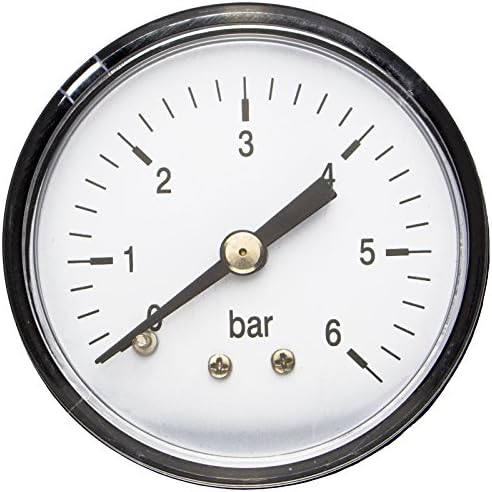 AWM MAINS WATER PRESSURE GAUGE Pressure Gauge, 1/4 ", on HWW mm