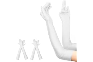 Moicainy long gloves,long gloves for women,gloves fancy dress,long gloves fancy dress,satin gloves,velvet gloves,opera gloves,elbow length gloves