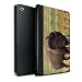 Produktbild Stuff4® PU-Leder Hülle/Case/Brieftasche für Apple iPad Mini 1/2/3 Tablet/Bison Muster/Nordamerika Tiere Kollektion