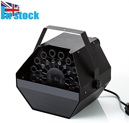 Bubble Machine - URPIRE Professional Automatic Blowing Mechanism for Wedding, Birthday, Picnics, Parties, Stage - Bubble Blower for Kids ( Black )