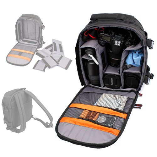 DURAGADGET Mochila Resistente Al Agua + Funda Impermeable