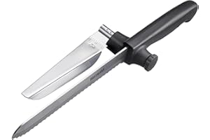 Westmark Couteau multi-usage So Clever – couteau de cuisine avec entretoise, couteau universel pour le pain, les légumes et autres aliments – acier inoxydable, sans BPA