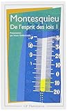 De l'esprit des lois, tome 1