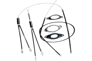 COLAXI lahomia BMX Gyro Brake Cables Delantero Trasero con Rotor Juego Completo Desenredante