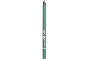 GOSH Matowy eyeliner w świeżej zieleni I kremowo-miękka tekstura dla łatwego nakładania I wysoka siła krycia, idealny do smokey eyes, idealny do tuszu do rzęs, wegański, bez perfum, 011 aligator
