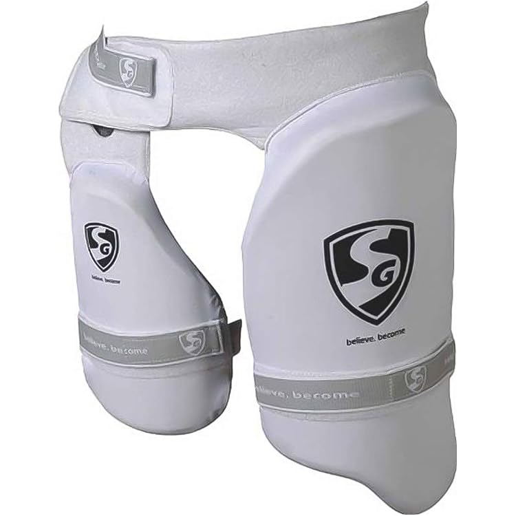 Gray-Nicolls All In One Thigh Pad - Cricket Batting Protection For Juniors & Club Players-666089