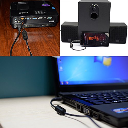 YAMAY 10 Stück 5mm Innendurchmesser Ferritkern RFI EMI Ferritkernfilter Ferritkern Ring Kabelklemme - 5