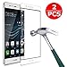 Produktbild Huawei P9 / P9 Lite Displayschutzfolie, KKtick 9H Gehärtetem Glas Displayschutz Kratzschutz Keine Blasen Full Screen Protector für Huawei P9 / Huawei P9 Lite (Weiß)