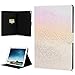 Produktbild iPad Pro Hülle, Schutzhülle für iPad Pro (10,5 Zoll) 2017 PU Leder Flip Wallet Cover in Book Style Stand Case Card Slot Handyhülle Karteneinschub und Magnetverschluß Ständer Unterstützung Wake, Sleep Funktion in Gold Sand