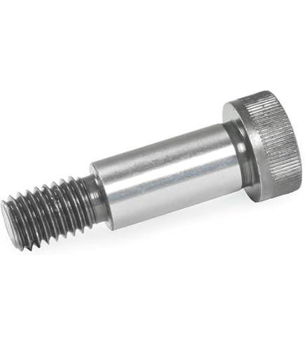 5 Vis à épaule M5 - Longueur épaule 8mm, Diamètre 6mm - Acier Inox 304 - Neuf