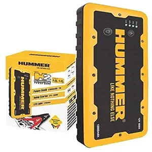 Hummer H2 Multifunctional Power Bank 12000mAh / Jump Starter / Booster Cable / Jumper Cable / LED Light