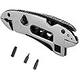 WANGCL Multitool Wrench with 7 Tools Portable Folding Multifunctional Adjustable Multi Purpose Stainless Steel Tool