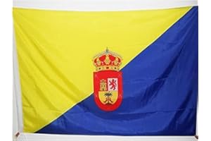 AZ FLAG Drapeau Grande Canarie en Polyester 100D, 90cm x 60cm