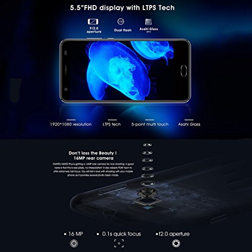 4G Smartphone Android 7.0, OUKITEL K6000 Plus Handy Ohne Vertrag 5.5Zoll HD 1920 * 1080 Pixel 4GB RAM+64GB ROM 6080mAh Akku 8.0MP Frontkamera+16.0MP Hauptkamera Fingerabdruck 12V/2A Flash Charge 1.5GHz Octa Core Dual-SIM reviews 4G Smartphone Android 7.0, OUKITEL K6000 Plus Handy Ohne Vertrag 5.5Zoll HD 1920 * 1080 Pixel 4GB RAM+64GB ROM 6080mAh Akku 8.0MP Frontkamera+16.0MP Hauptkamera Fingerabdruck 12V/2A Flash Charge 1.5GHz Octa Core Dual-SIM