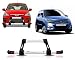 Auto Pearl - Premium Quality Car PU & Stainless Steel Front Crash Runner Guard ABS With Fitting Kit For - Hyundai I10 - FG052 RS.11500.00