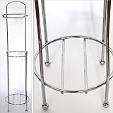 TOILET ROLL HOLDER - Deluxe Heavy Chrome - NEW 1210-1