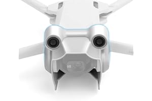 ‎HAPPY FINDING Gimbal Sensoren Sonnenhaube for DJI Mini 3 Pro aus Plastic, Objektivdeckel Sonnenblende Blendschutz, Gegenlichtblende Kratzfest Kamera Drohnen Zubehör Linse Lichtblende (Grau)
